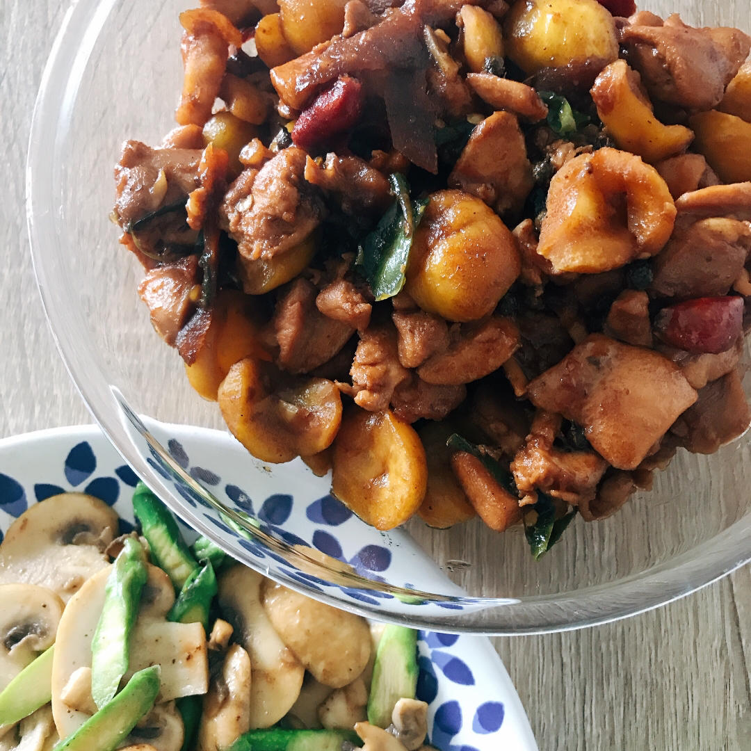 板栗烧鸡家常简单版！