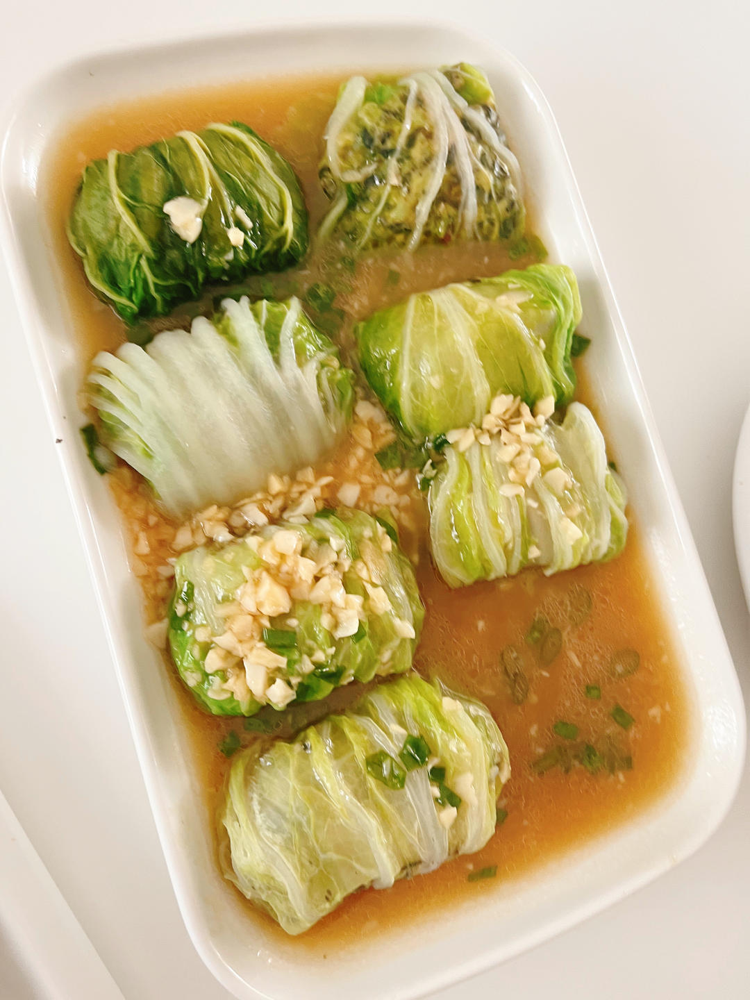 肉酿白菜卷