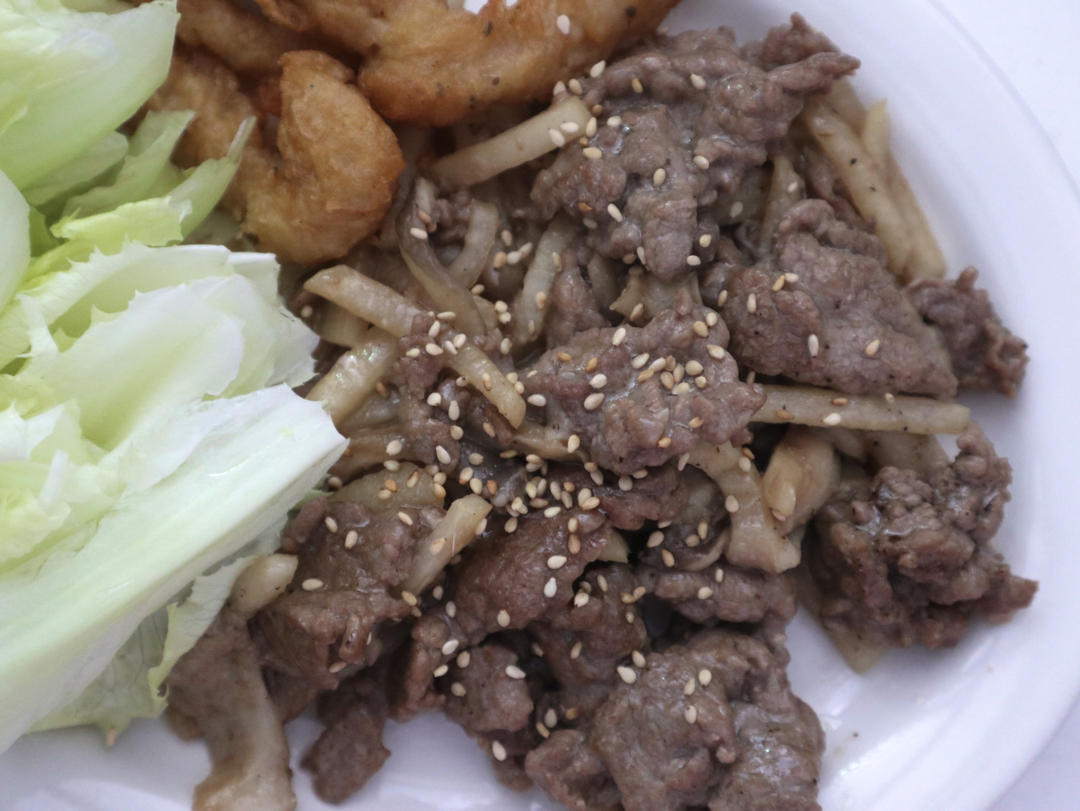 家乡味牛肉炒萝卜丝