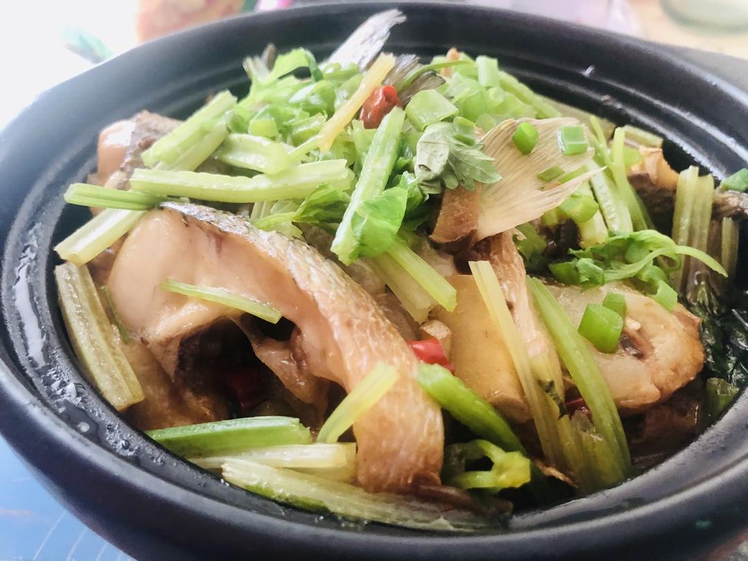 砂锅焖鱼煲