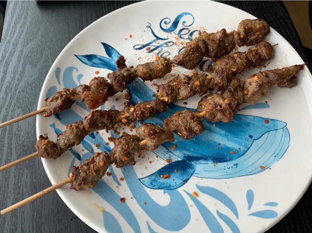 烤箱版新疆羊肉串