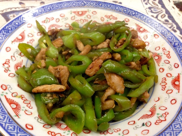 尖椒肉丝