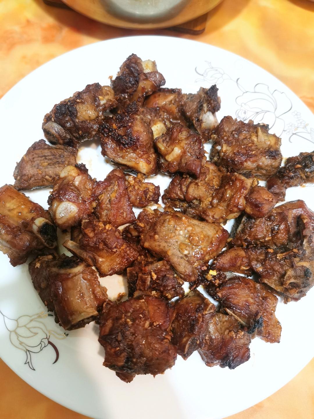 蒜香烤排骨(烤箱版)