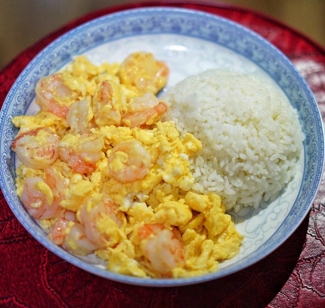 虾仁滑蛋