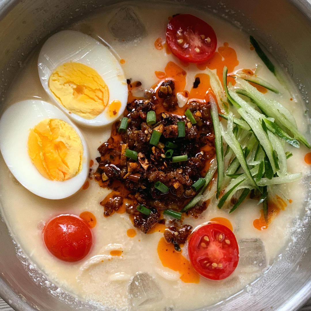 香醇韩式豆浆面🥛두부로 콩국수