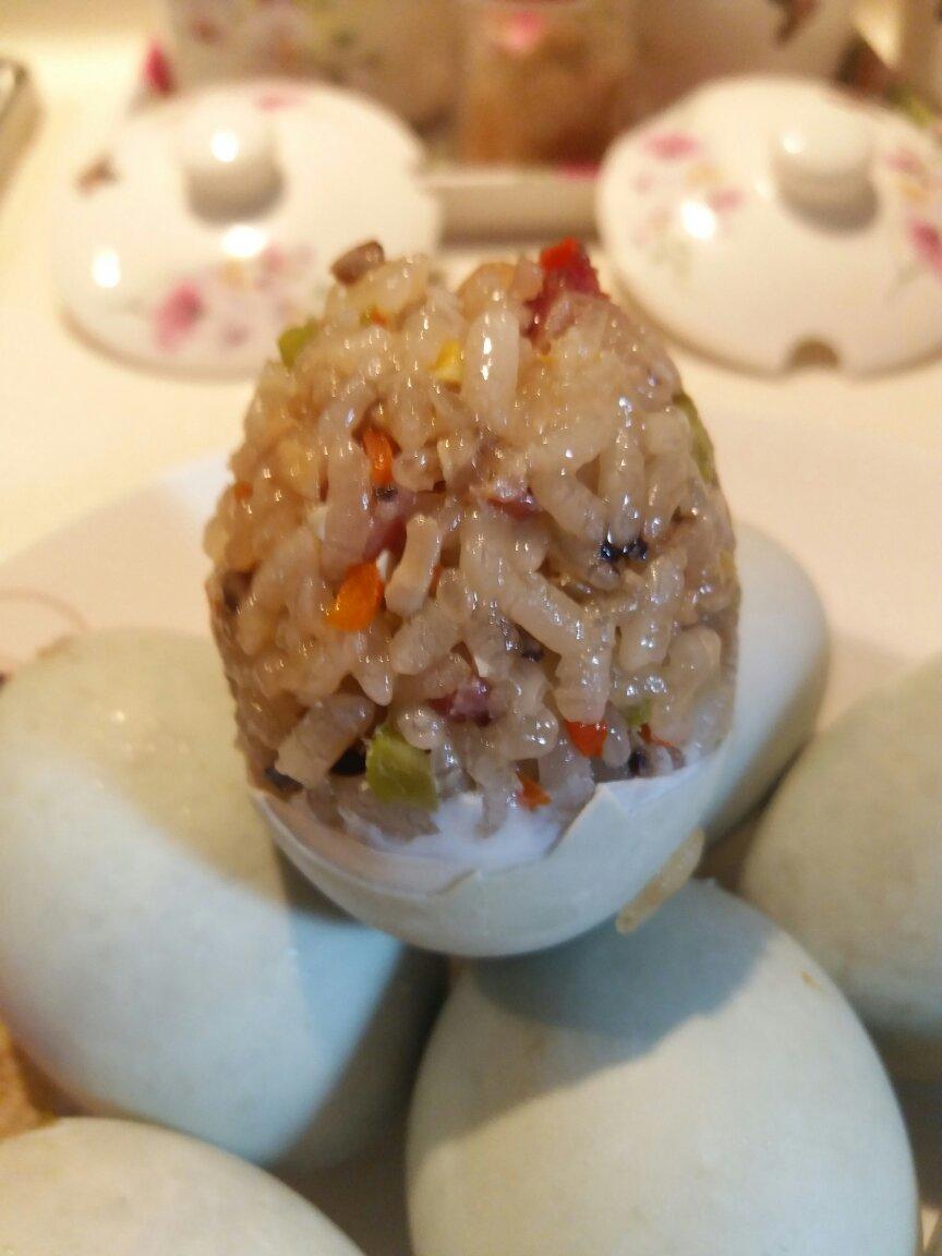 鸭蛋糯米饭
