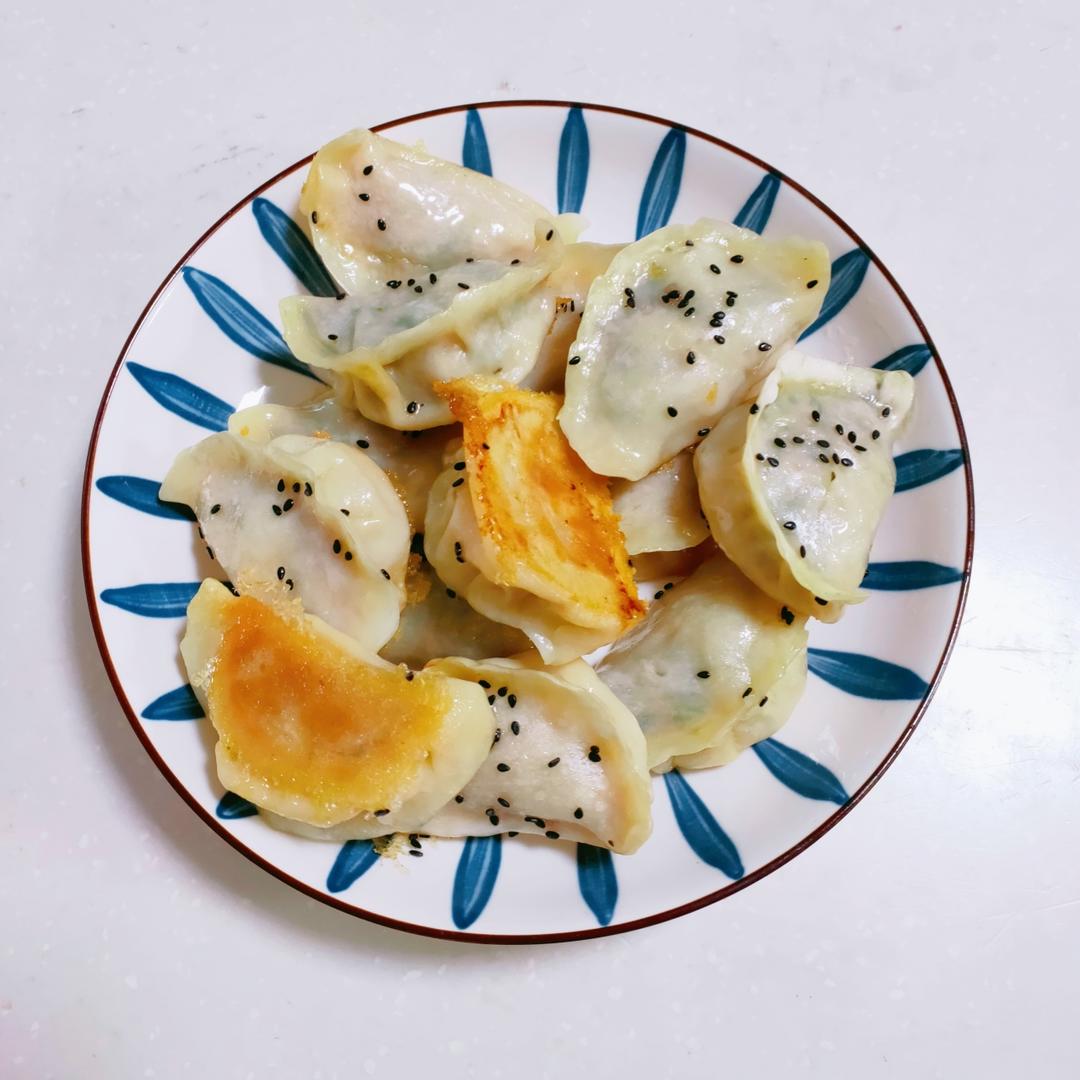 懒人生煎饺子
