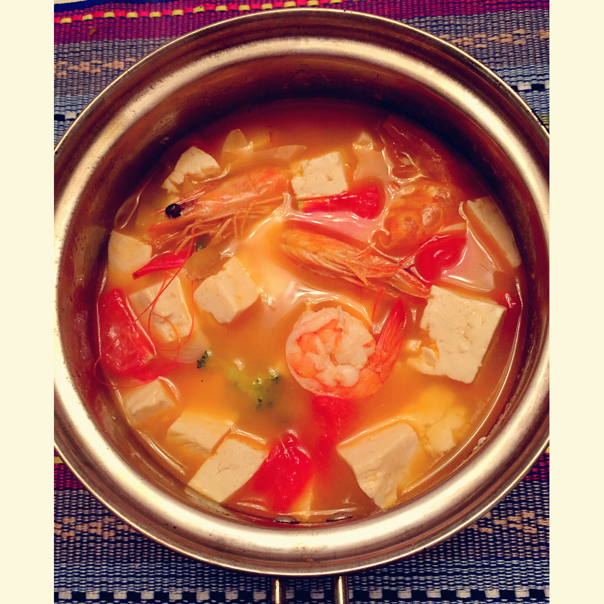 鲜虾豆腐羹