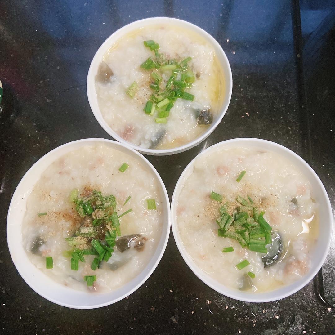 皮蛋瘦肉粥