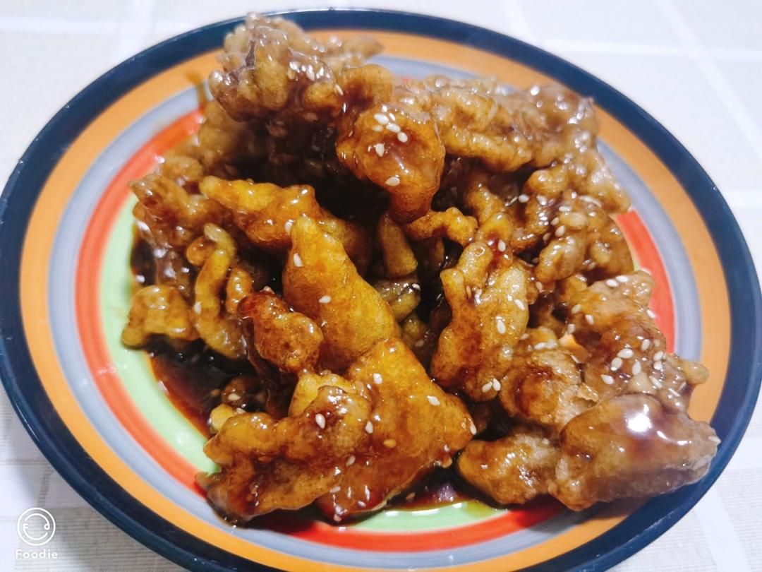 厨师长教你：“糖醋里脊”的老式经典做法，酸甜可口，小孩最爱