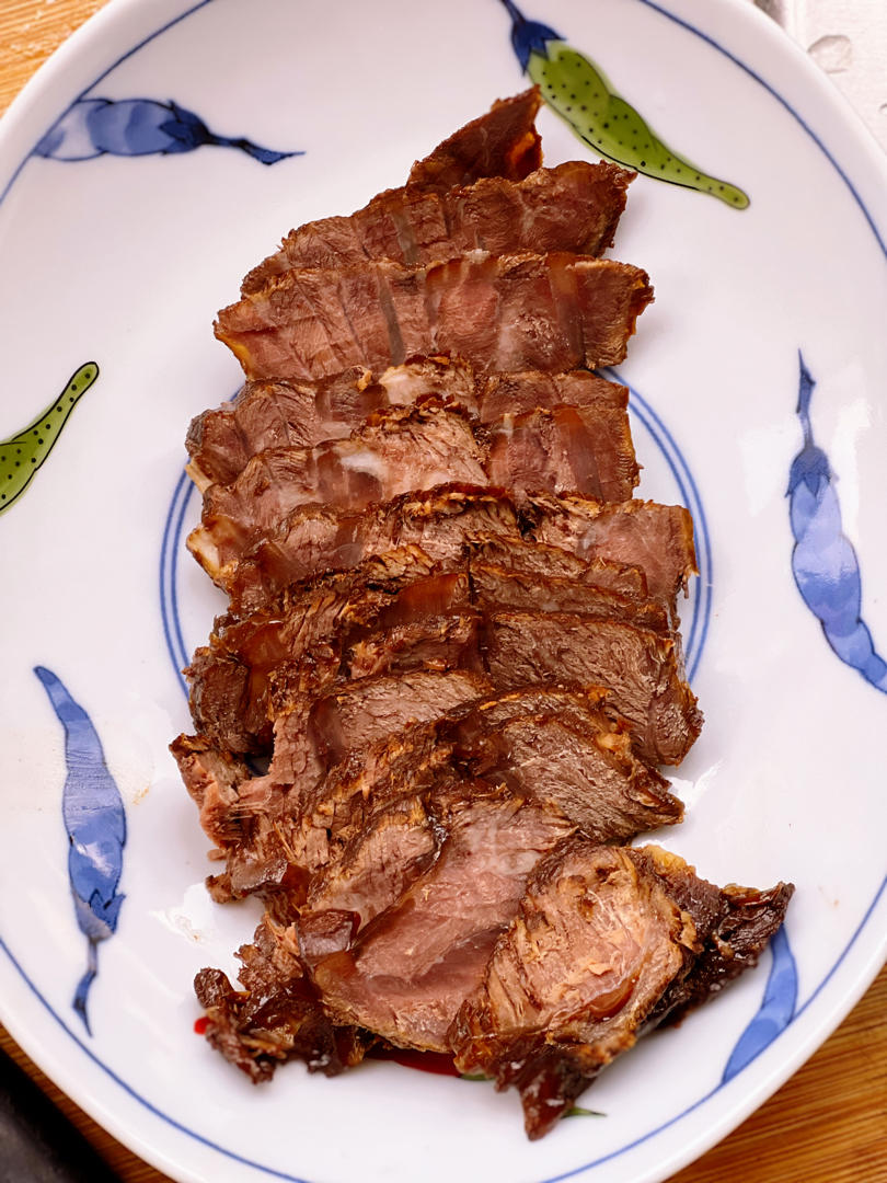 卤牛肉金钱腱