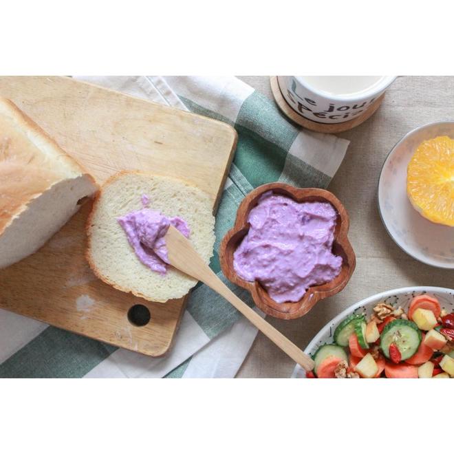 健康无负担紫薯口味豆腐奶油抹酱的做法