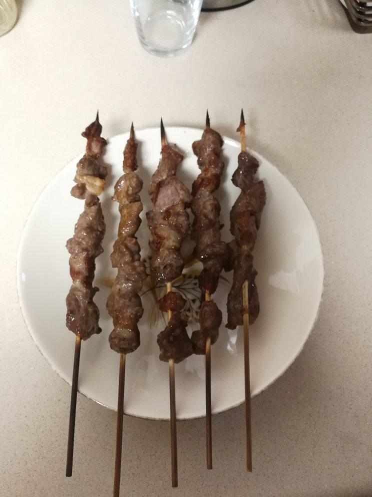 烤箱版羊肉串