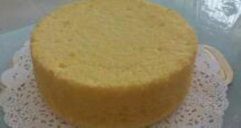 蛋糕的做法（8寸戚风蛋糕）