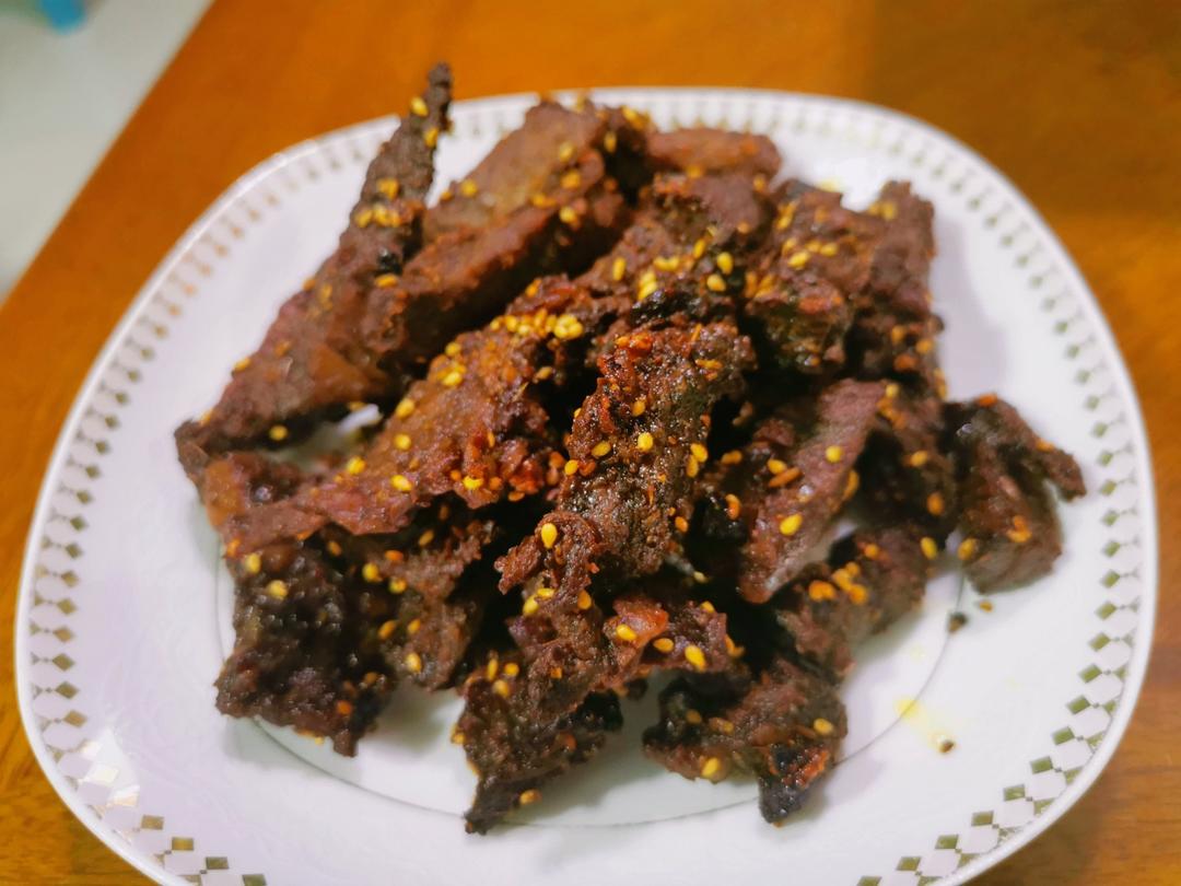 香辣手撕牛肉干