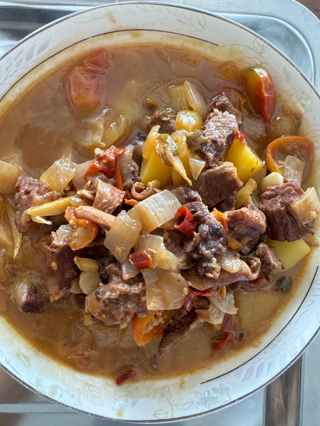 红烧牛肉土豆 （独家秘制）