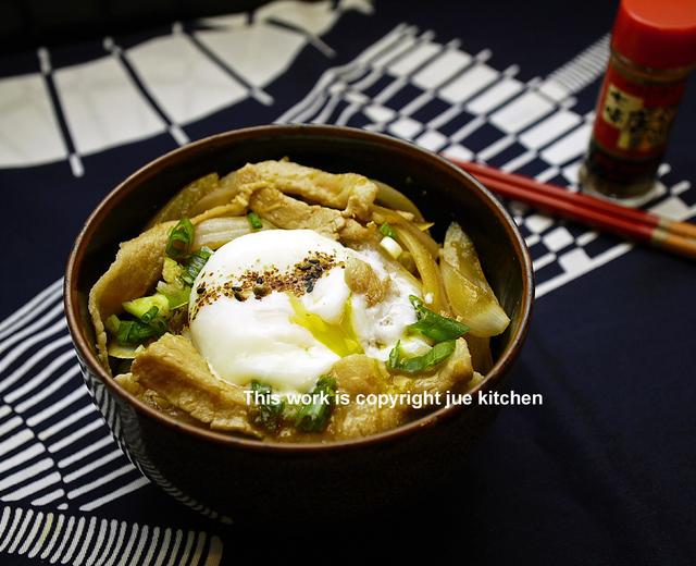 豚丼（猪肉盖饭）的做法