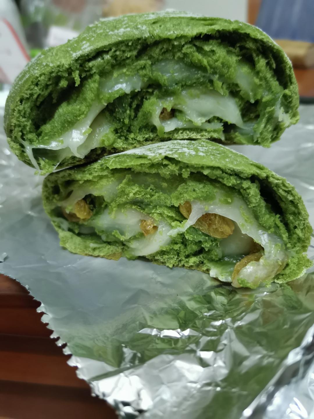 抹茶麻薯软欧