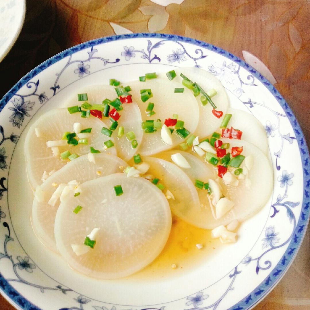 清蒸白萝卜