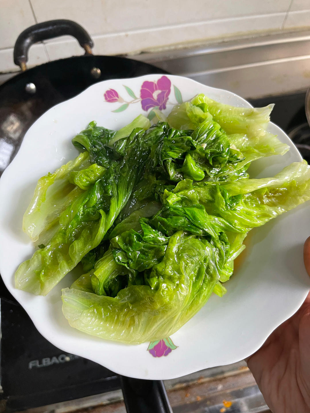 蚝油快炒生菜