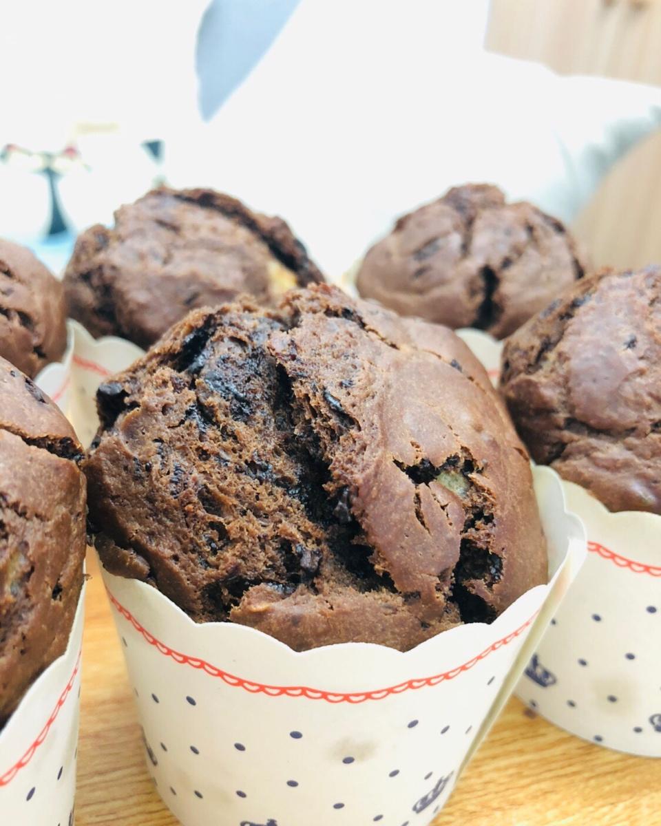 香蕉巧克力马芬