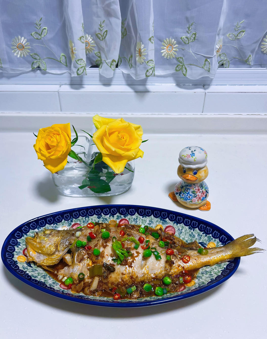 【免煎炸不破皮】家烧雪菜大黄花鱼