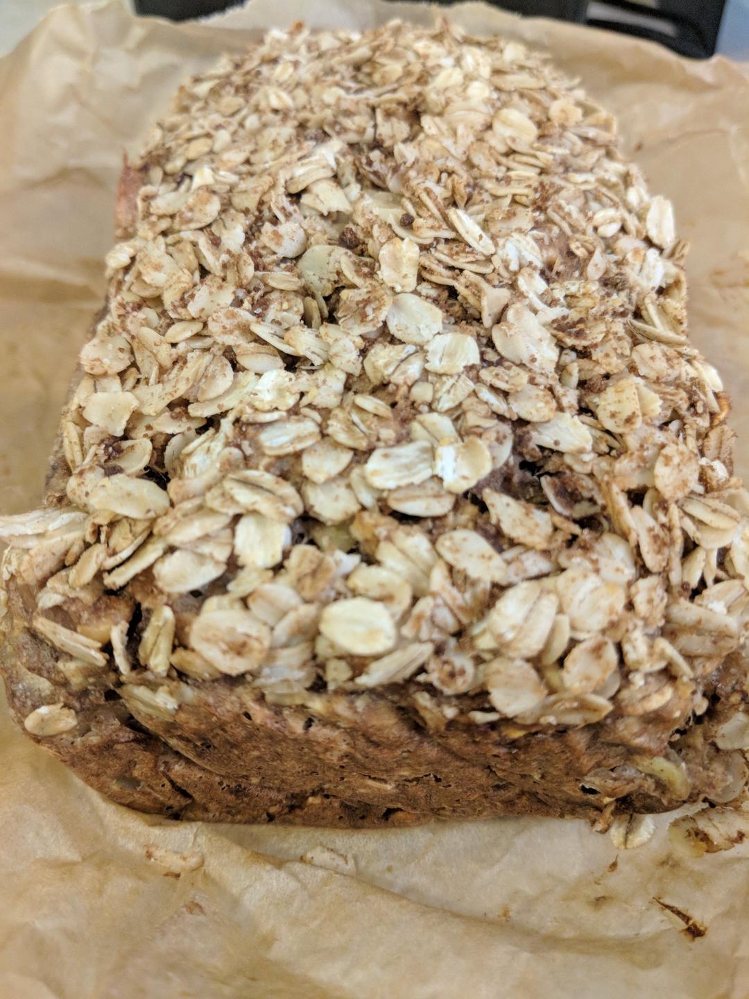 暖香燕麦苹果快手面包丨健康·烘焙