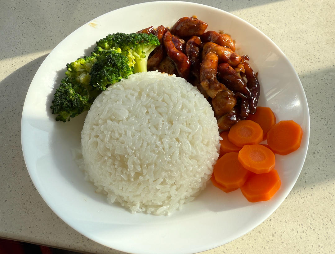 照烧鸡腿饭