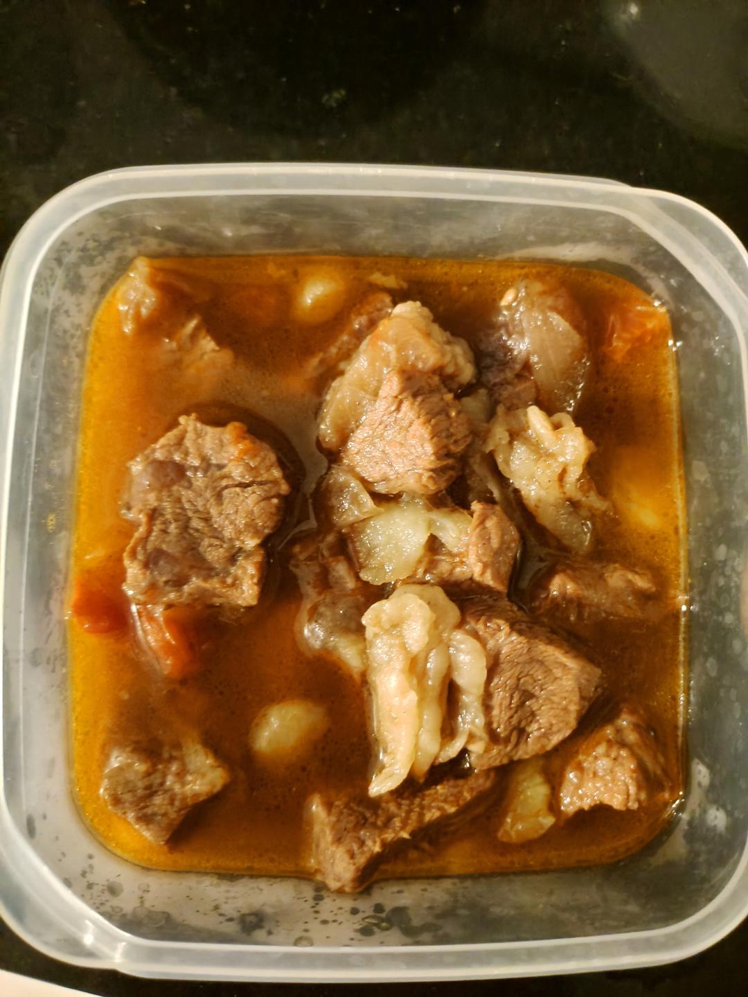 番茄土豆炖牛腩