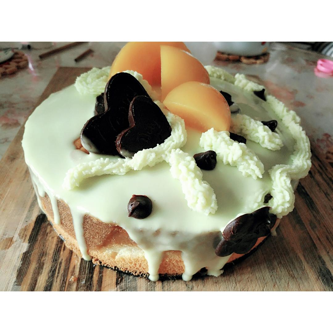 甜柿子巴伐利亚奶冻慕斯配超简单酸奶淋面