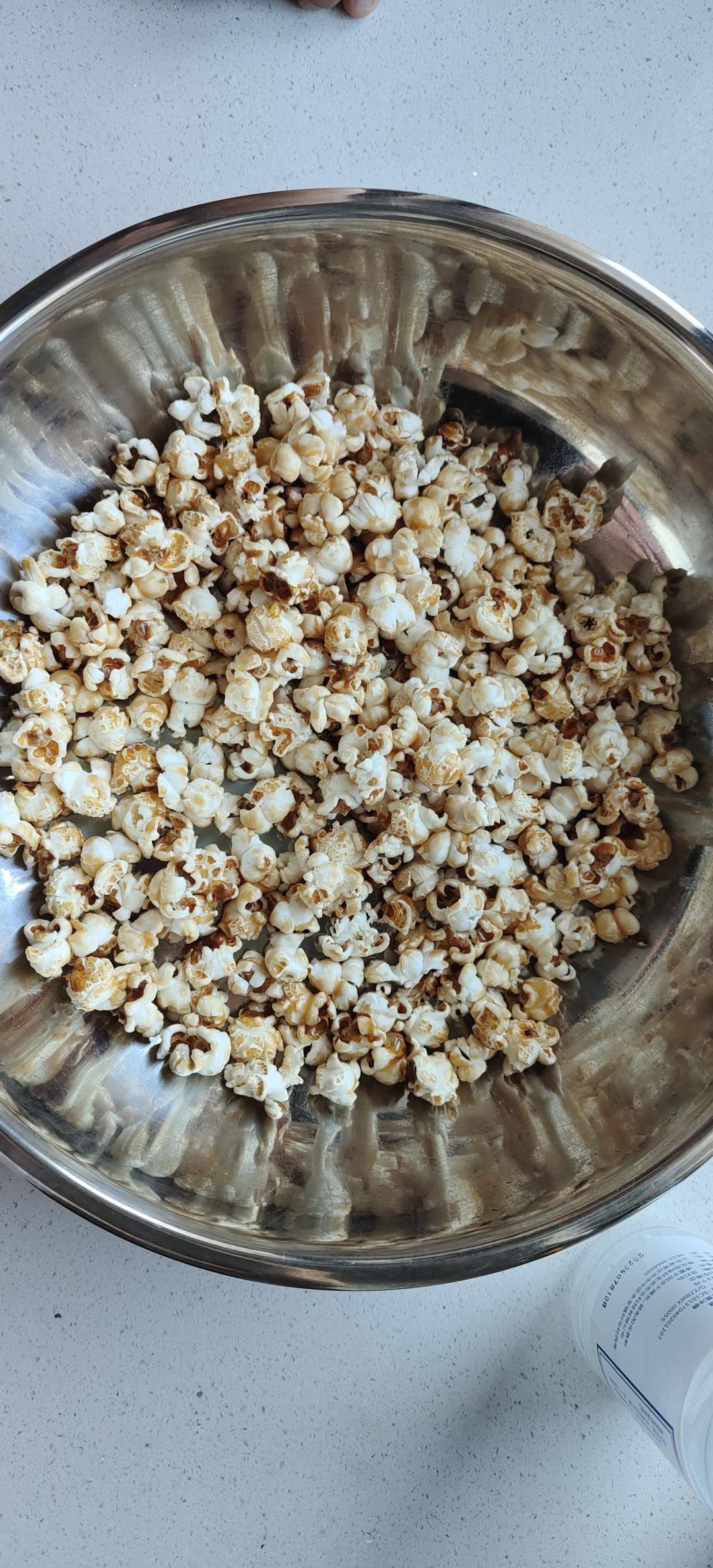 一招搞定小朋友的黄油焦糖爆米花，简单又好吃