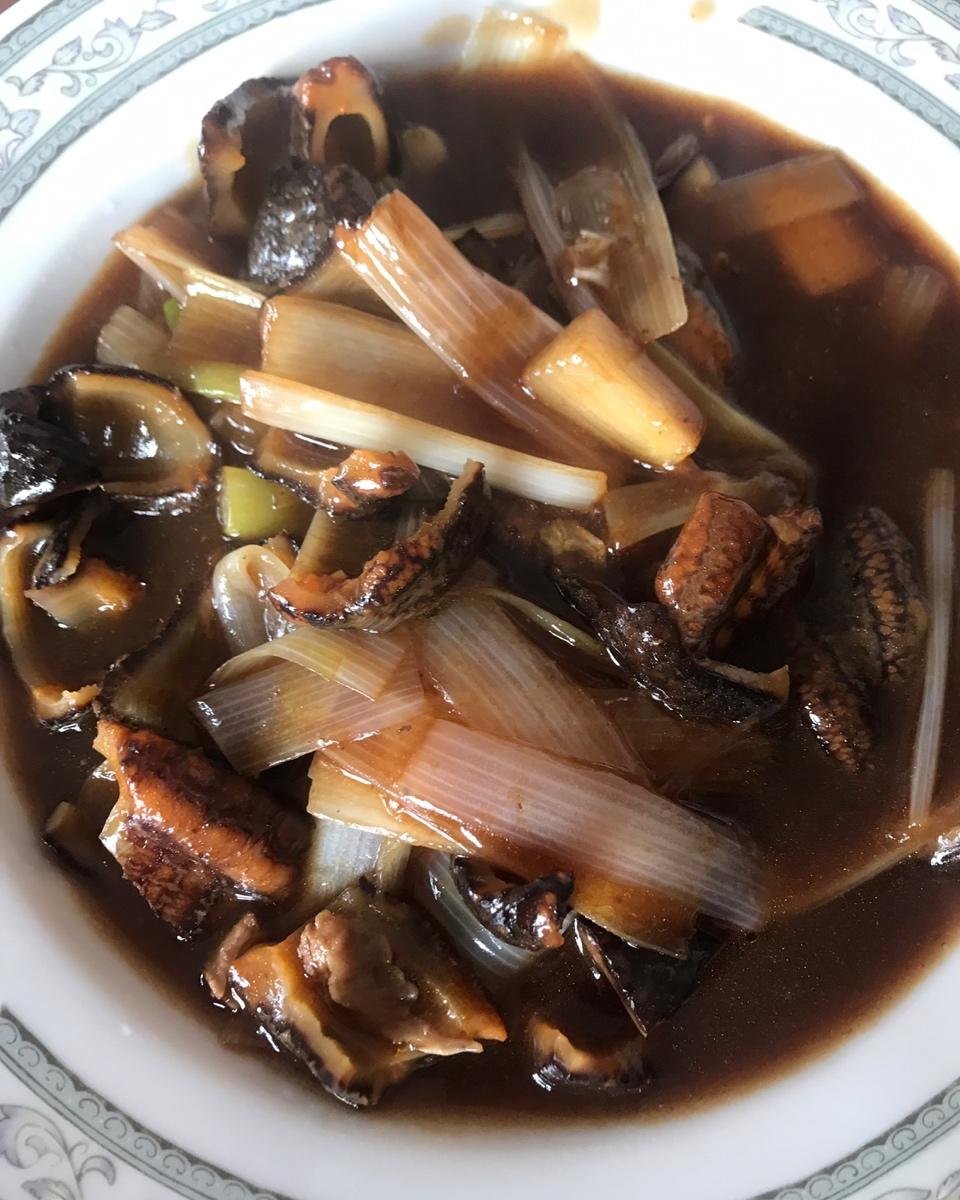 白百合-12做的大葱烧海参