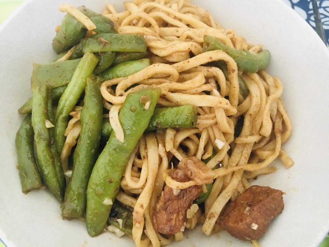 豆角焖面