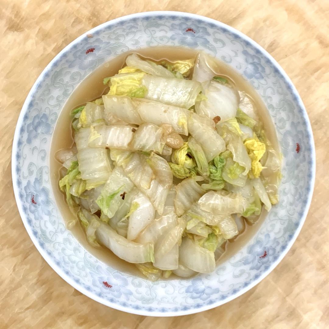 食物本身的味道—清炒白菜