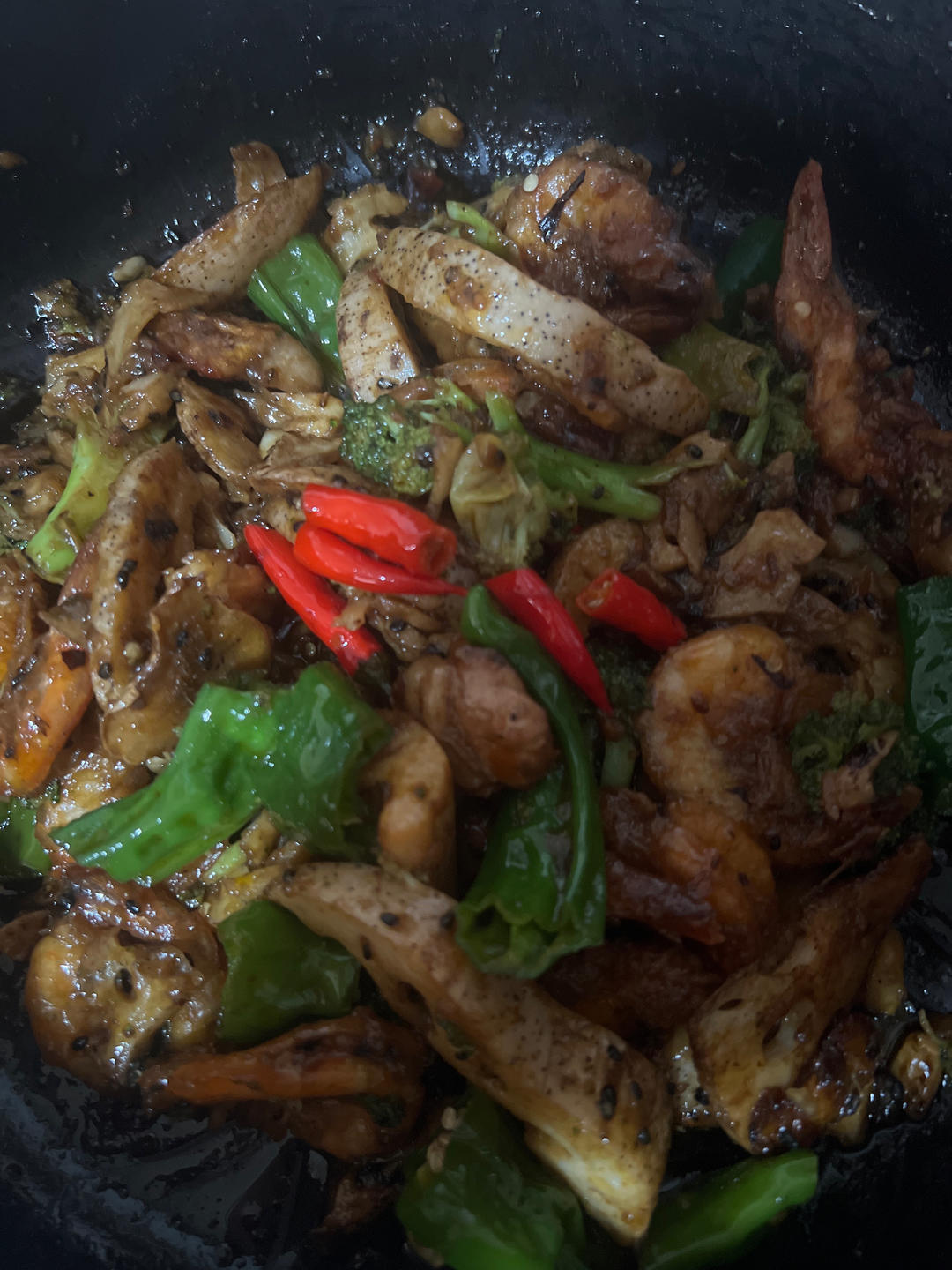 每次都光盘的干锅大虾