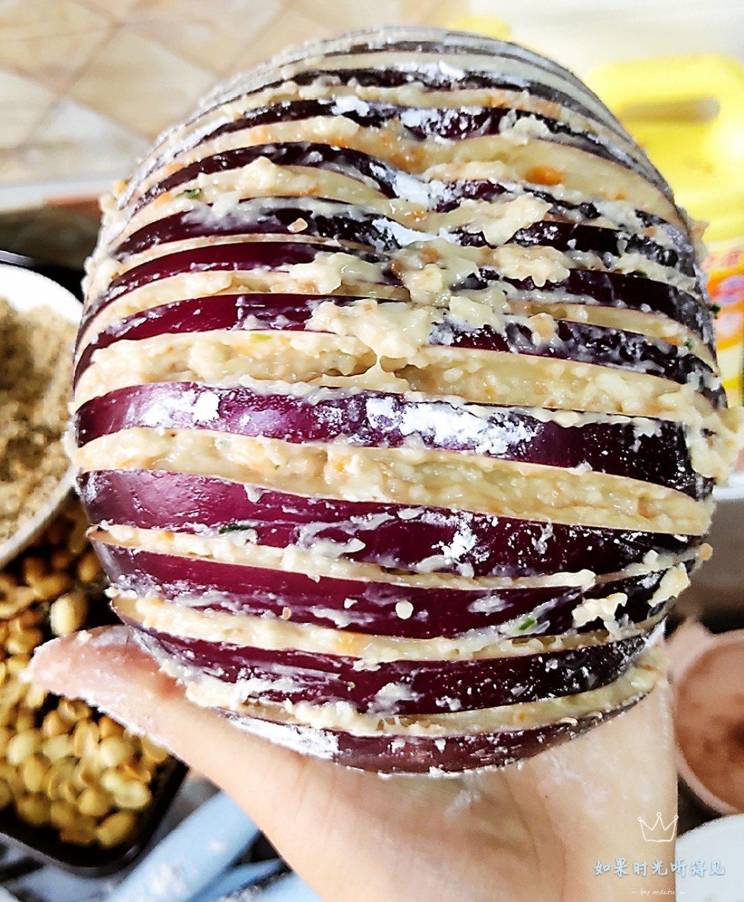 肉酱蒸茄龙 宝宝辅食食谱