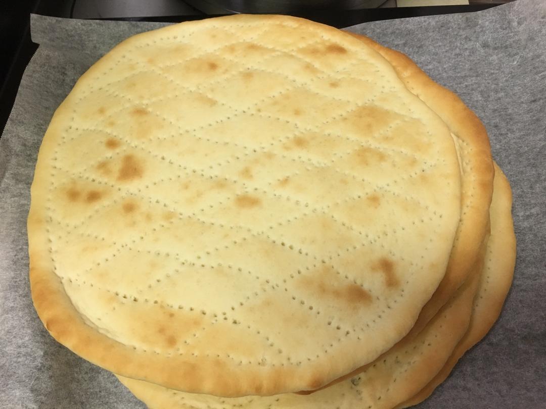8寸披萨饼皮做法（🉑️厚🉑️薄，🉑️脆🉑️软）4张