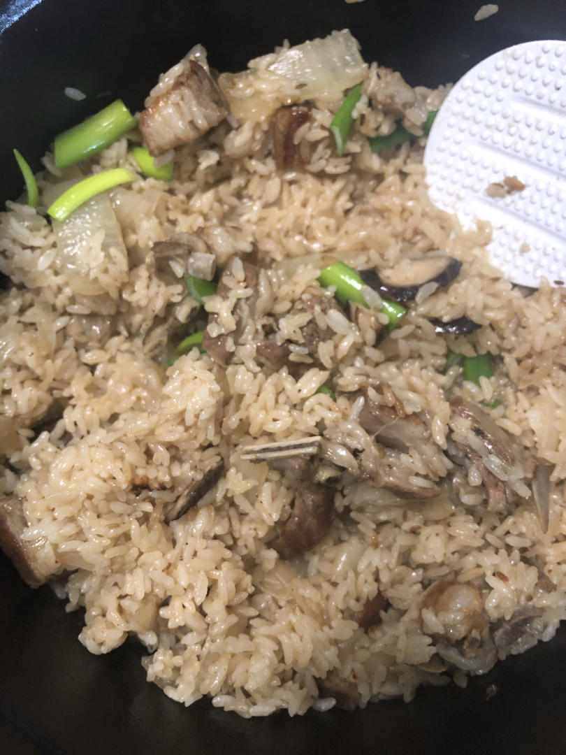 铸铁锅版羊肉手抓饭🐑。 （最简单的才最美味）