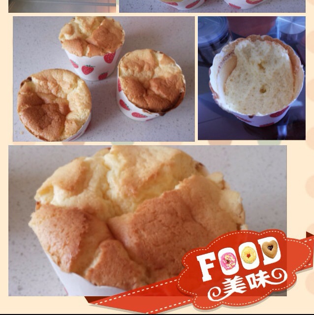 棉花纸杯蛋糕