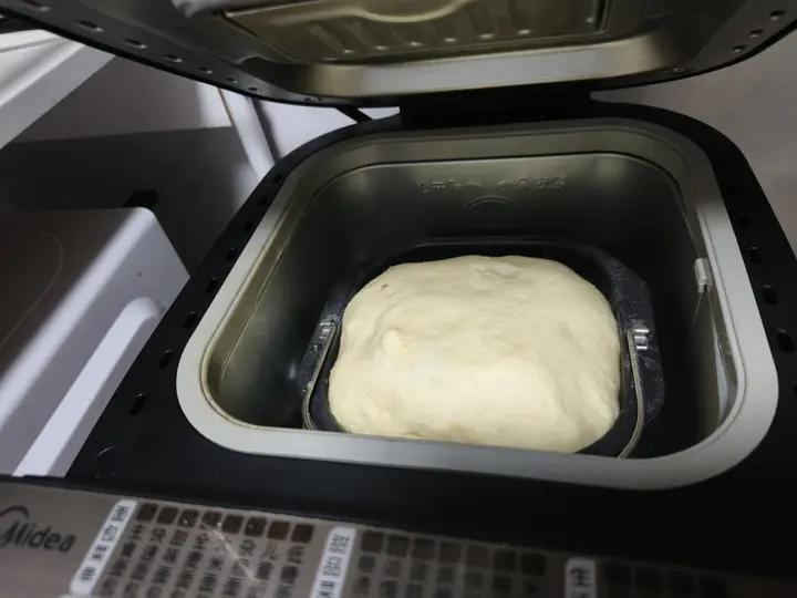 美的面包机做的拉丝面包