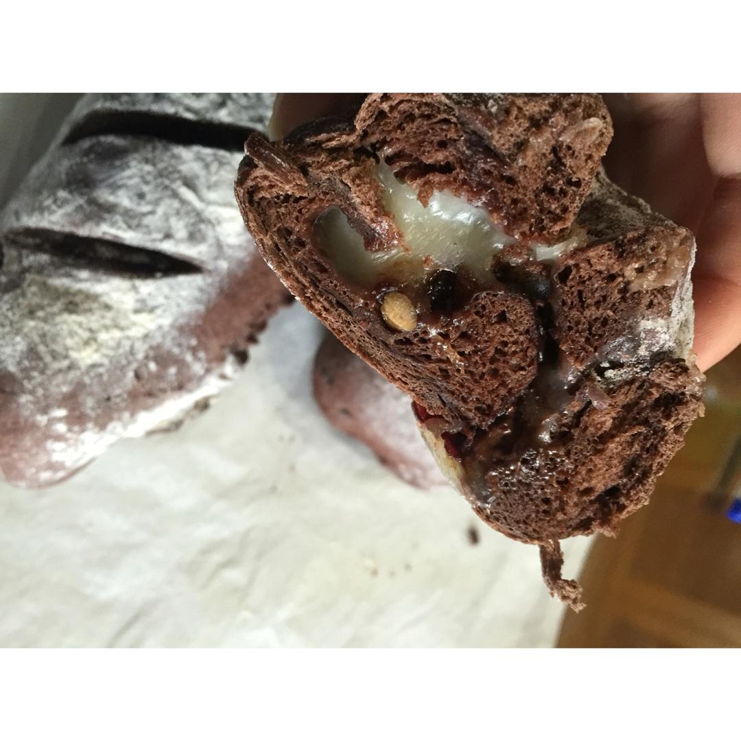 麻薯核桃夹心软欧包