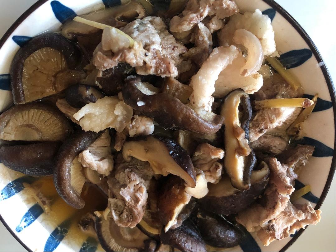 香菇蒸猪肉