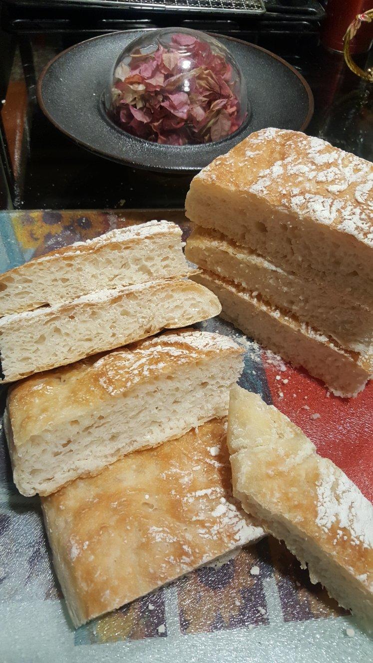 完全不用揉的面包，对，完全不用揉！ | Ciabatta