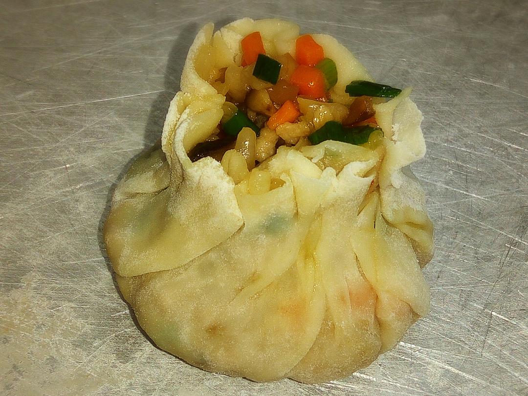 简易糯米烧卖（附烧卖包法）