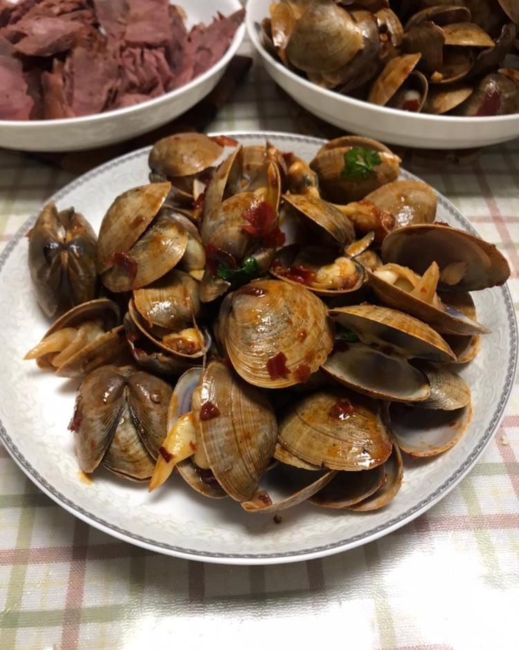 辣炒蚬子