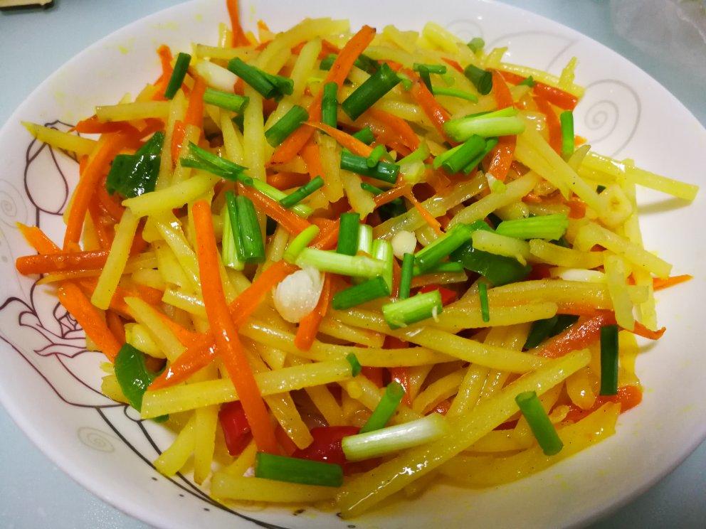 我的昵称又双叒叕被占用了做的炒土豆丝