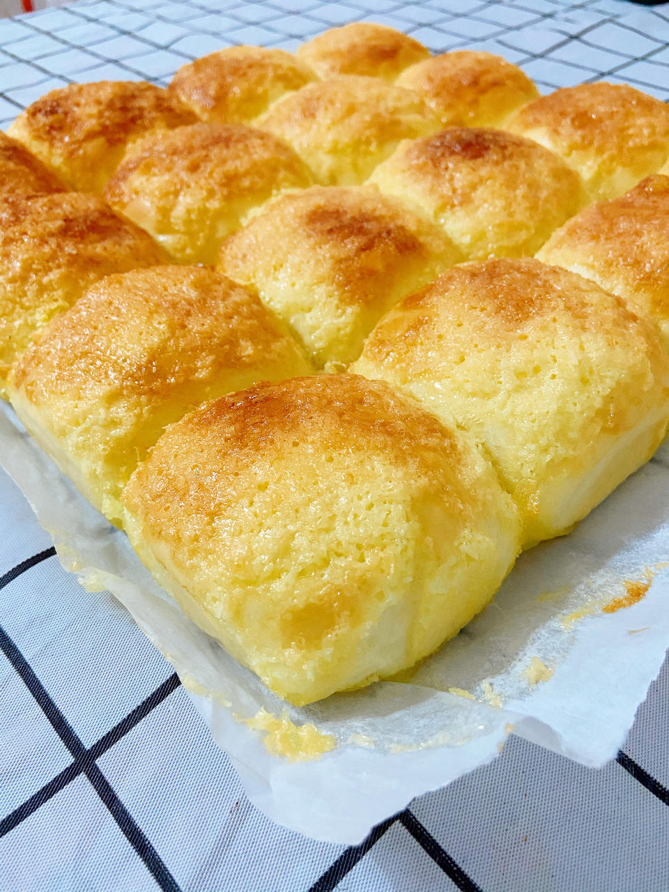 一次发酵同样松软的椰蓉小面包