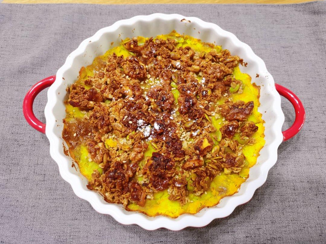 粉糯红薯泥配燕麦酥丨健康·三餐