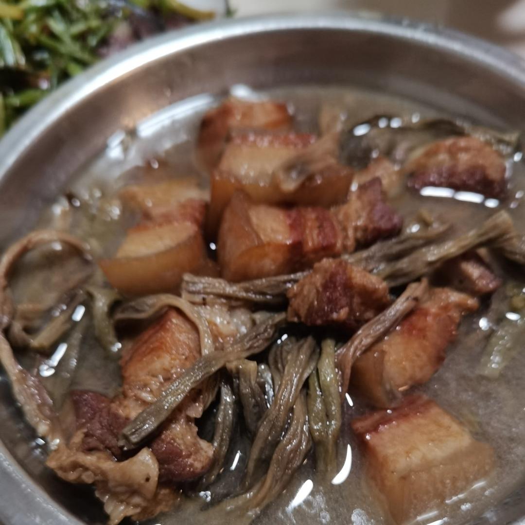 干豆角烧肉