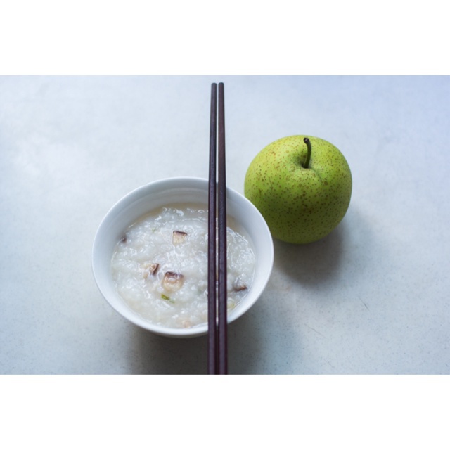 香菇鸡肉粥